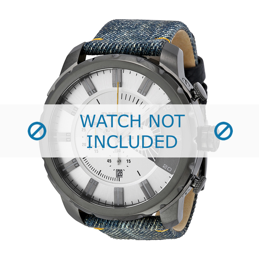 Relogio diesel pulseira jeans Clearance