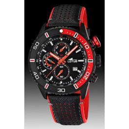 Pulseira de relógio Lotus 15790-3 Plástico Preto 24mm