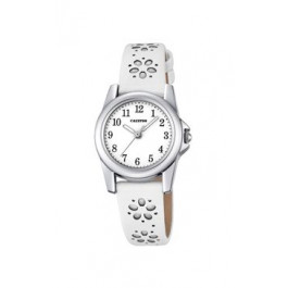 Pulseira de relógio Calypso K5712-1 Couro Branco