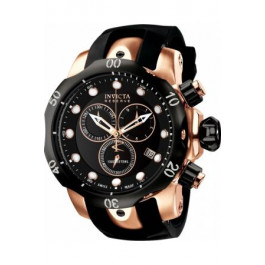 Invicta pulseira de relogio 5733 / 5733.01 Borracha Preto