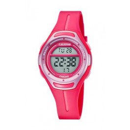 Pulseira de relógio Calypso K5727-5 Silicone Rosa