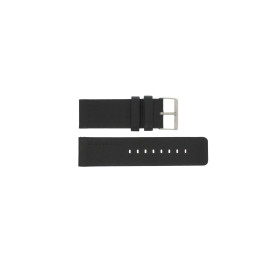 Pulseira de relógio Rolf Cremer LB103.01 / Big Turn / Viva Couro Preto 26mm