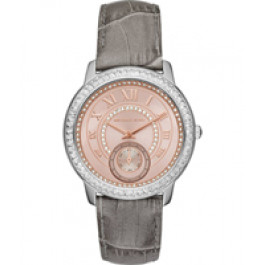 Pulseira de relógio Michael Kors MK2446 Couro Bege 20mm