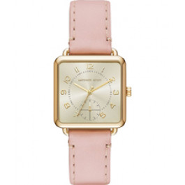 Pulseira de relógio Michael Kors MK2674 Couro Rosa 18mm
