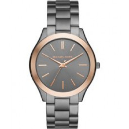Pulseira de relógio Michael Kors MK8576 Aço Cinza antracite 22mm