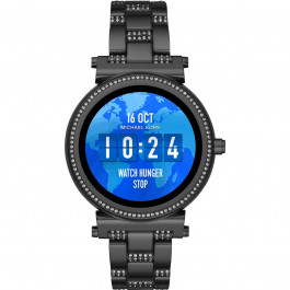 Pulseira de relógio Michael Kors MKT5035 Aço Preto