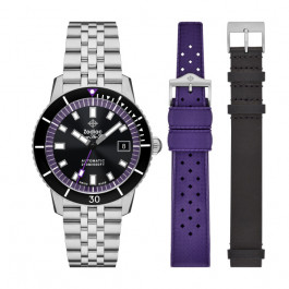 Pulseira de relógio Zodiac ZO9284 Textil Preto 20mm
