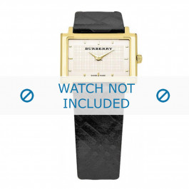 Burberry pulseira de relogio BU2153 Couro Preto