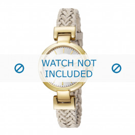 Esprit pulseira de relogio ES107632009 Couro Bege