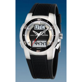 Pulseira de relógio Festina F6738/F Plástico Preto