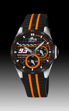 Pulseira de relógio Lotus 18260-1 Plástico Preto 17mm