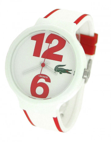 Lacoste pulseira de relogio 2010544 / LC-46-1-29-2224 Borracha Multicolorido 14mm