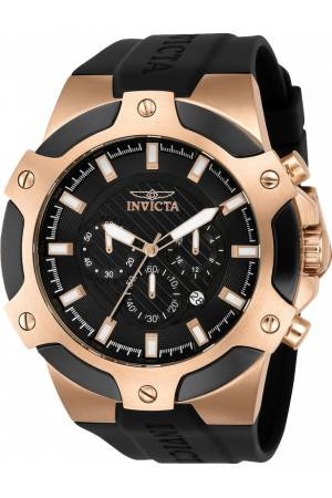 Pulseira de relógio Invicta 7344.01 Plástico Preto