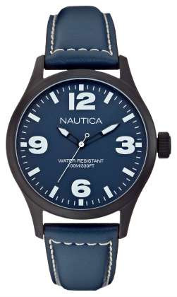 Pulseira relogio nautica couro Outlet