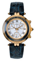 Pulseira de relógio Balmain B59808222 Couro Azul 19mm