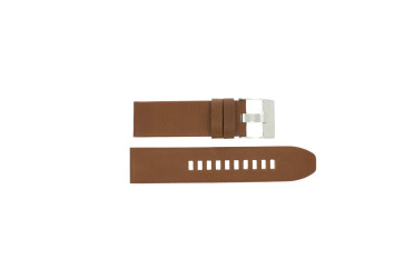 Pulseira de relógio Diesel DZ1513 Couro Marrom 24mm