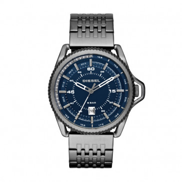 Pulseira de relógio Diesel DZ1753 Aço Cinza antracite 24mm