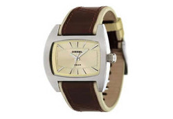 Pulseira de relógio Diesel DZ2060 Couro Marrom