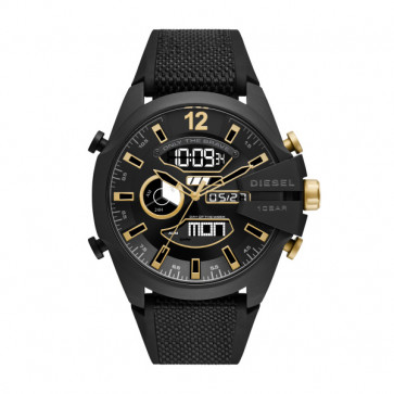 Pulseira de relógio Diesel DZ4552 Borracha Preto 26mm