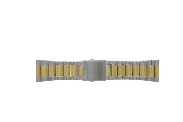 Pulseira de relógio Diesel DZ7459 Aço Bicolor 28mm