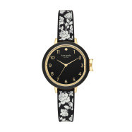 Pulseira de relógio Kate Spade New York KSW1476 Couro Preto