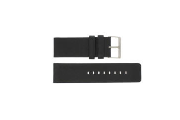 Pulseira de relógio Rolf Cremer LB103.01 / Big Turn / Viva Couro Preto 26mm