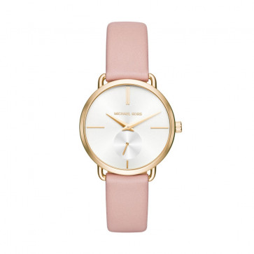 Pulseira de relógio Michael Kors MK2659 Couro Rosa 16mm