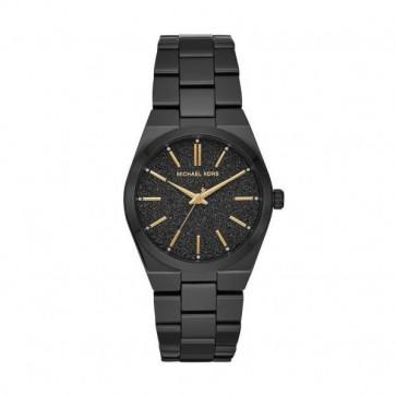 Pulseira de relógio Michael Kors MK6625 Aço Preto 22mm