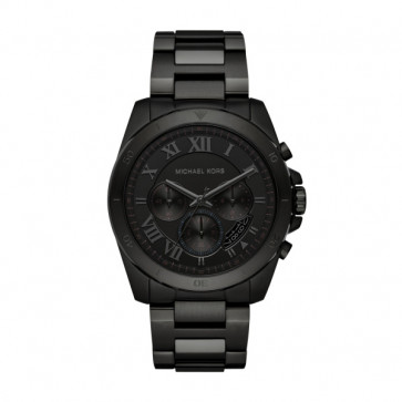 Pulseira de relógio Michael Kors MK8482 Aço Preto 24mm