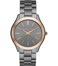 Pulseira de relógio Michael Kors MK8576 Aço Cinza antracite 22mm