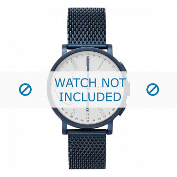 Skagen pulseira de relogio SKT1107 Metal Azul 20mm
