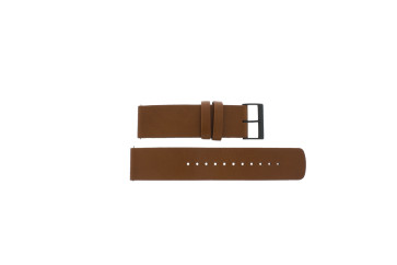 Pulseira de relógio Skagen SKT5201 Couro Marrom 22mm
