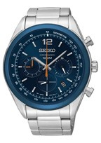 Pulseira de relógio Seiko 6T63-00J0 / SSB091P1 / M0HB627J0-L Aço inoxidável Aço 22mm