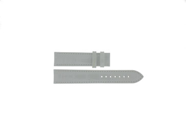Pulseira de relógio Tissot T610032787 Couro Branco 19mm