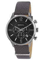 Pulseira de relógio Breil TW1779 Couro Cinza 20mm