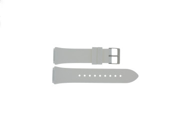 Pulseira de relógio Guess W0118L3 / Venus Silicone Branco 21mm