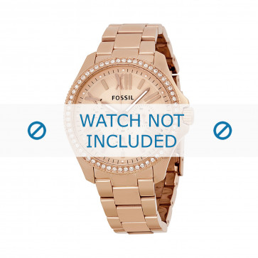 Pulseira de relógio Fossil AM4483 Aço Rosado 9mm