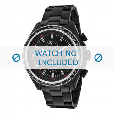 Fossil pulseira de relogio CH2754 Metal Preto