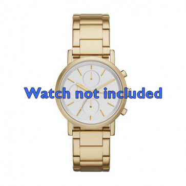 DKNY pulseira de relógio NY-2275 Aço Dourado (Rosé) 20mm 