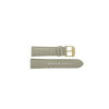 Pulseira de relógio Lotus 15761-2 / BC07679 Couro croco Bege 22mm