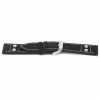 Pulseira de relógio Universal J167 Couro Preto 26mm