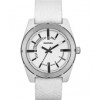 Pulseira de relógio Diesel DZ1599 Couro Branco 22mm
