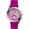 Pulseira de relógio Fossil ES4220 Silicone Roxo vermelho 20mm