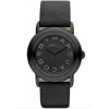 Pulseira de relógio Marc by Marc Jacobs MBM1186 Couro Preto 18mm