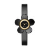 Pulseira de relógio Marc by Marc Jacobs MJ1593 Couro Preto 12mm