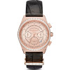 Pulseira de relógio Michael Kors MK2616 Couro Preto 20mm