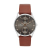 Pulseira de relógio Skagen SKW6086 / 2371605 / 23xxxx Couro Marrom 22mm