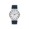 Pulseira de relógio Skagen SKW6098 Couro/Textil Azul 23mm