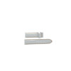 Pulseira de relógio Tissot PRC200 / T0144171611600A / T610031660 Couro Branco 19mm