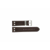 Pulseira de relógio Dutch Forces 35C010202 Couro Marrom 24mm